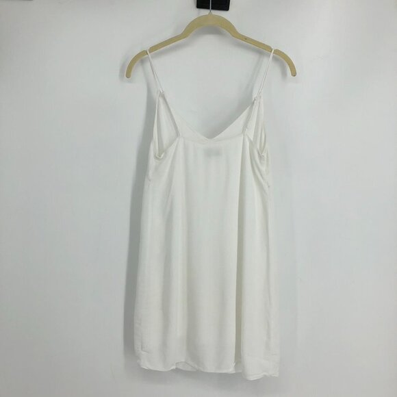 Aritzia Wilfred Free White Vivienne Dress Flowy, camisole mini  dress size XXS - Picture 4 of 16